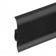 Listwa przypodłogowa PCV Premium Classic 9005 czarna mat