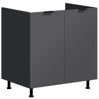 Szafka Kuchenna LOFT II D80 ZL grafit