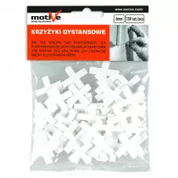 Motive krzyżyki dystansowe do płytek 8 mm 30 szt