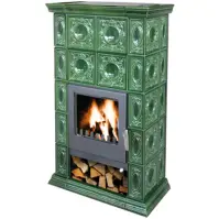 Piec stalowo-kaflowy Altenburg Glassgreen 8 kW