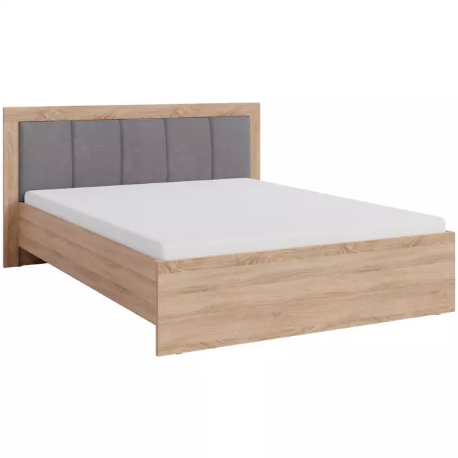 Łóżko Smart SR6 180 dąb sonoma/biały