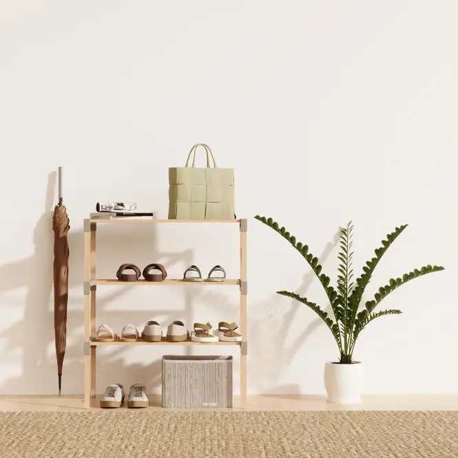 Szafka na buty FIX-2050-3 naturalna/beżowa