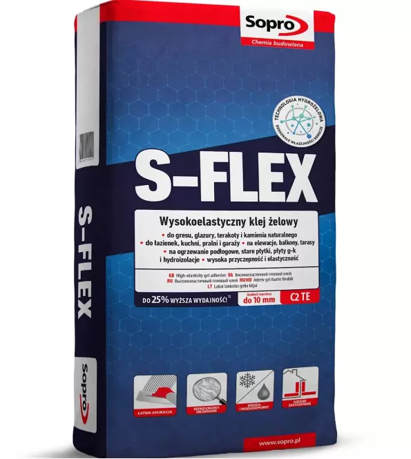 Sopro Klej Żelowy S-FLEX C2TE 22.5kg