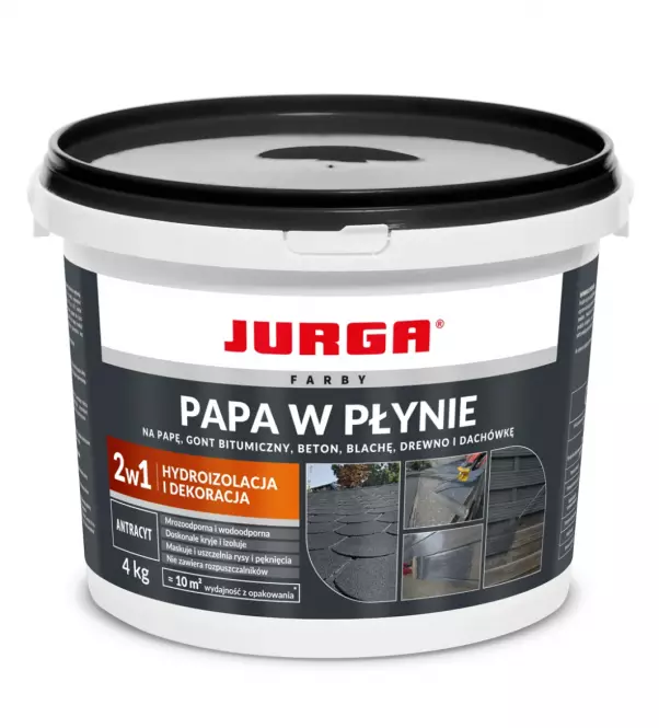 Jurga Papa w Płynie Czerwony Ceglasty 4kg