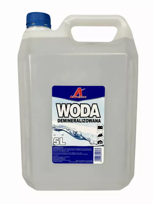 Active woda demineralizowana 5L