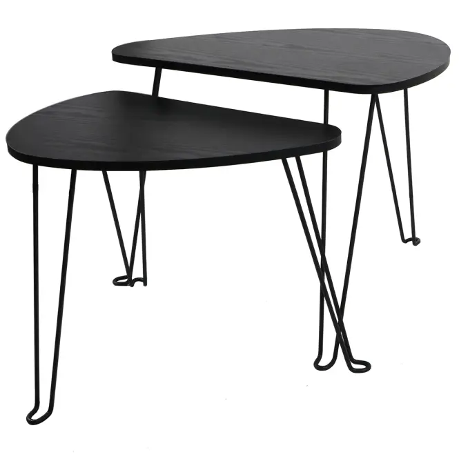 Zestaw Stolików Loft 8622 H black