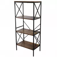 Regał Loft 8631 H dark vintage wood