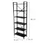 Regał Loft 8642 H black,2