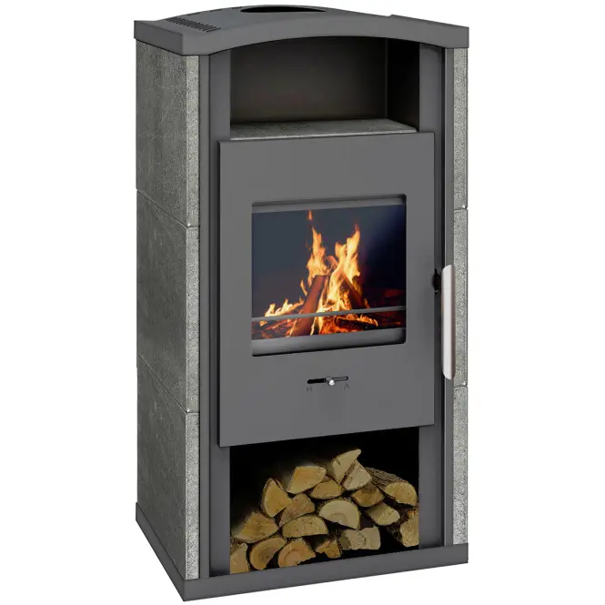 Piec stalowy Gron gray 6 kW
