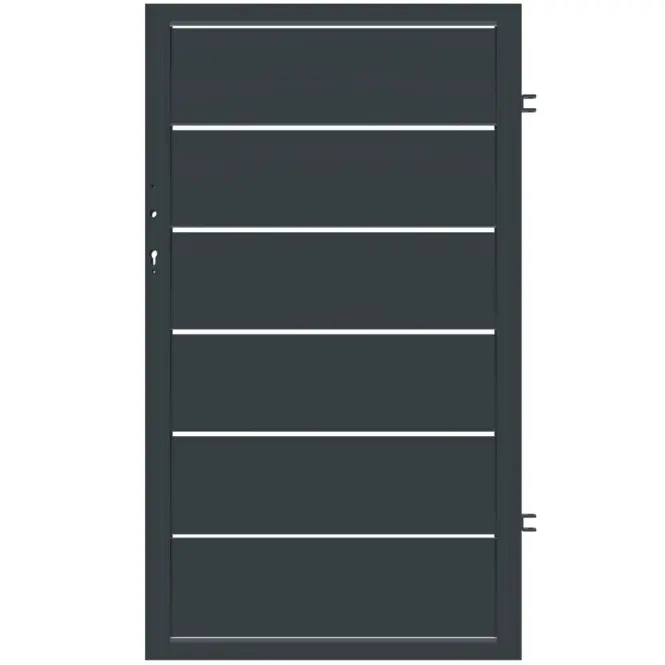 Furtka Novara prawa 90x150 ZN RAL7024 mat