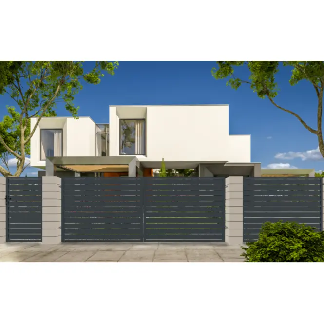 Furtka Salerno prawa 90x150 ZN RAL7024 mat
