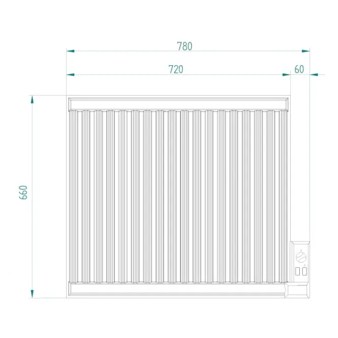 Grzejnik olejowy 1500 W 1316.150