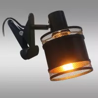 Lampa METALOPIK 49032 BLACK/GOLD K1