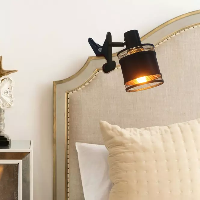 Lampa METALOPIK 49032 BLACK/GOLD K1