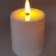 Świeca LED biała