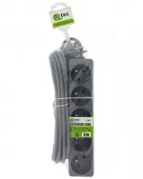 Przedłużacz Q-405f 5x z/u 5m grey