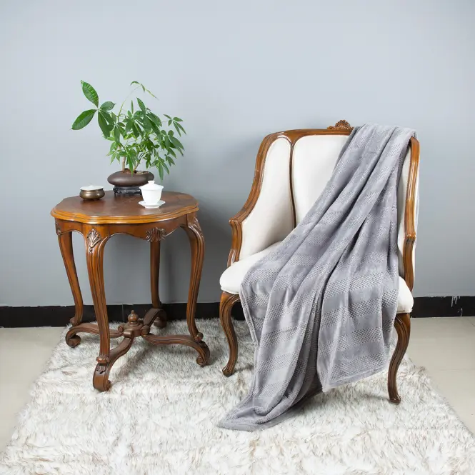 Koc Elina 170x220 cm szary