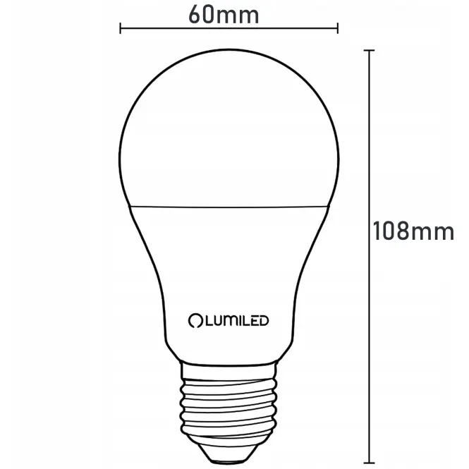 Żarówka Lumiled A60 8W 840 E27 806lm 4000K