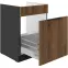 Szafka kuchenna Monza orzech okapi 60ZL 1S BB,3