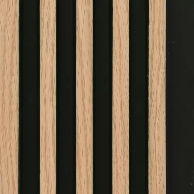 Panel lamelowy MODERN LINE SLIM Oak Black 12x122x2650mm
