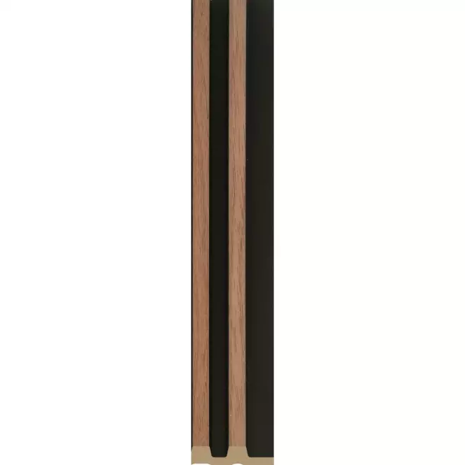Listwa wykończeniowa prawa MODERN SLIM Walnut Black 2.65m