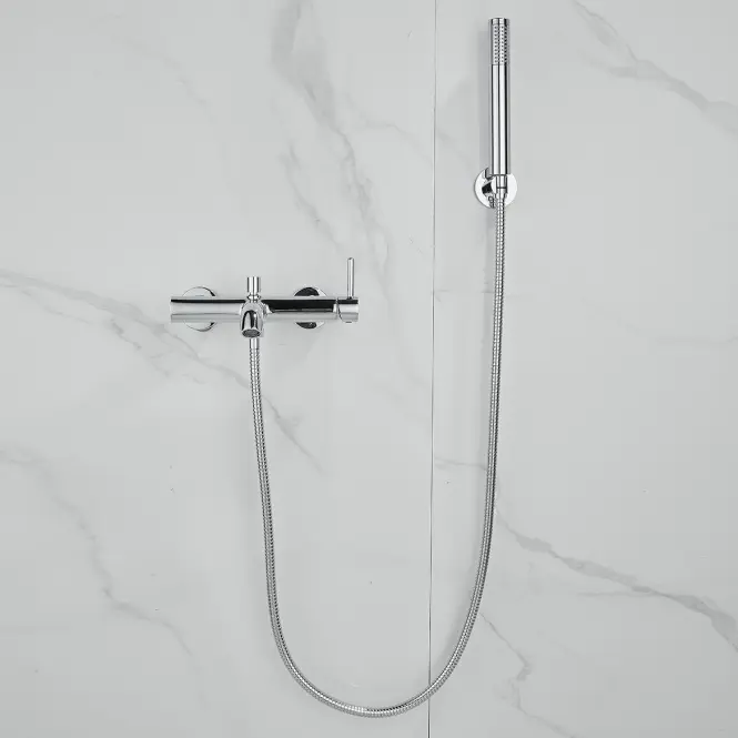 Bateria wannowa Ilma z zestawem wannowym chrom,4