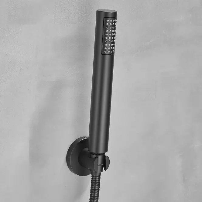 Bateria wannowa Ilma z zestawem wannowym czarna,7