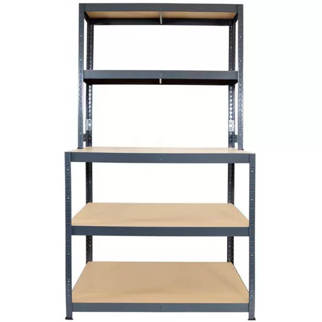 Regał magazynowy metalowy R200 Multi 180x100x30 - 100/200 kg
