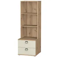 Regał 2s Camari Dąb Artisan/Casmhere