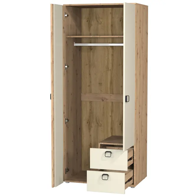 Szafa 2D2S Camari Dąb Artisan/Casmhere