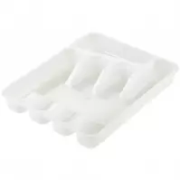Pojemnik na sztućce 5-cz naturalny transparent 33,5x26,5x5