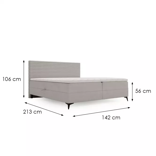 Łóżko Point Vito 03/Lapit 03 140x200 + topper