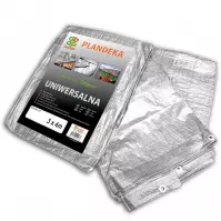 Plandeka wzmacniana silver 3 x 4m, 120g
