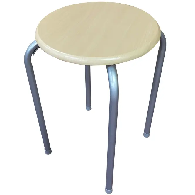 Taboret DR-N-657 Axel 10896 szary/naturalny