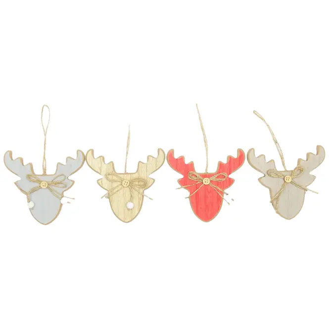 Renifer do zawieszania 10.5cm mix 42379