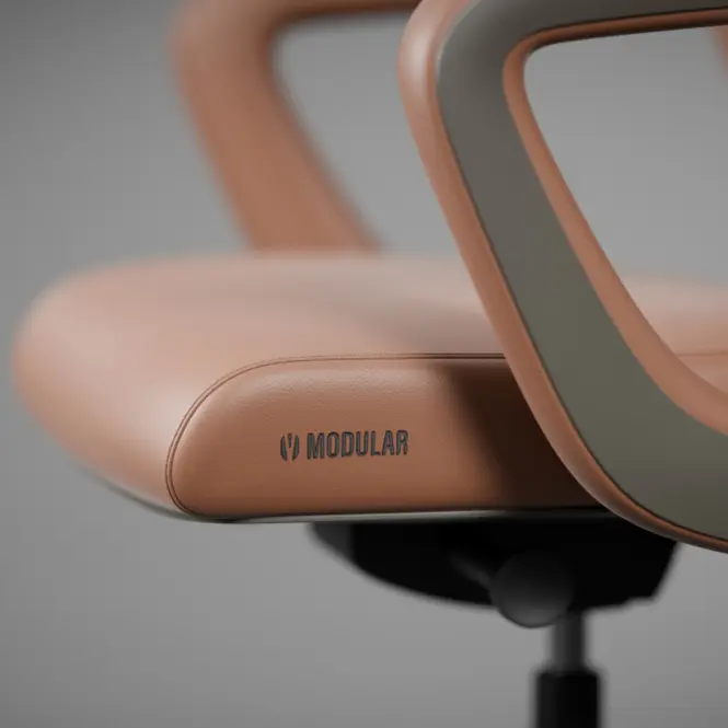 Fotel Biurowy V-Modular Brązowy