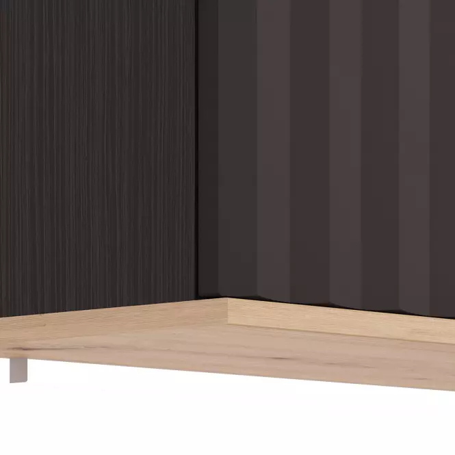 Meblościanka Monaco Artisan/Czarny 11013510