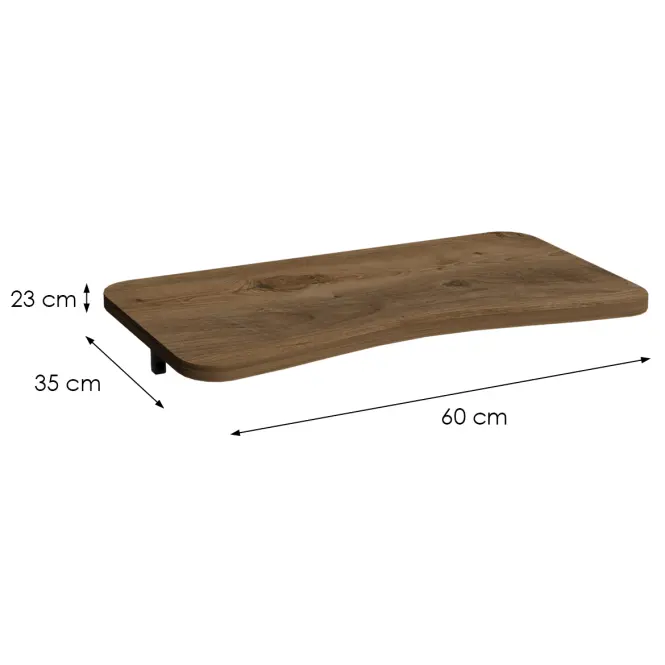 Biurko Składane Na Ścianę Fd-Wmfd-001 Naturalne