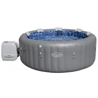 Jacuzzi ogrodowe z hydromasażem Spa 2.16x0.8m Santorini 6001T
