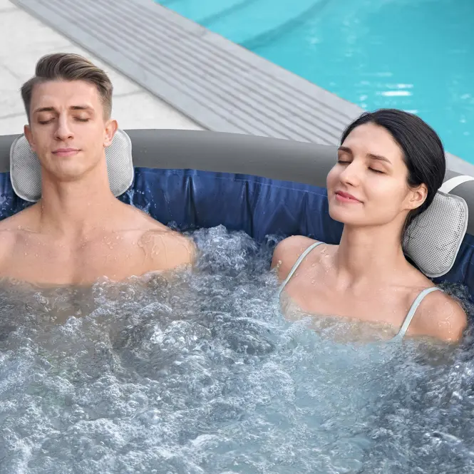 Jacuzzi ogrodowe z hydromasażem Spa 2.16x0.8m Santorini 6001T