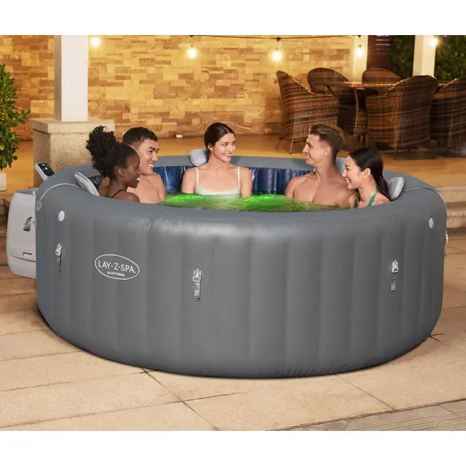 Jacuzzi ogrodowe z hydromasażem Spa 2.16x0.8m Santorini 6001T