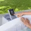 Jacuzzi ogrodowe z hydromasażem 1.96x1.96m Miami dark green 6001D,6