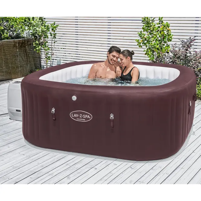 Jacuzzi ogrodowe z hydromasażem Spa 2.01x2.01x0.8m Maldives 6001U