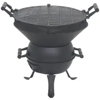 Grill żeliwny beczułka Mercado 35 cm KY1821
