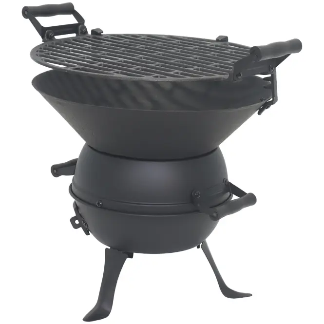 Grill żeliwny beczułka Mercado 35 cm KY1821