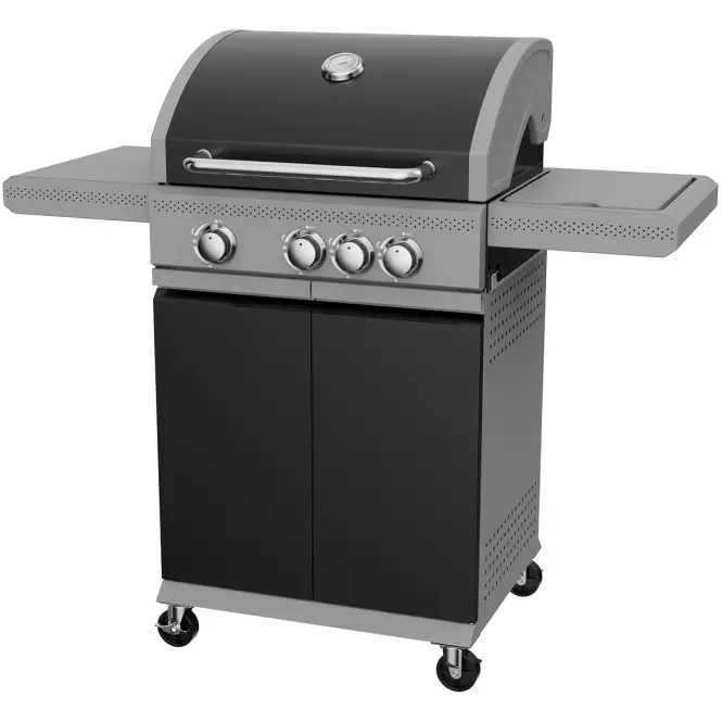 Mercado grill gazowy Vibes Black 3+1 11,5 kW