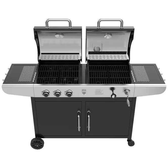 Mercado Smoke&Sizzle Combo Grill 2in1 9 kW