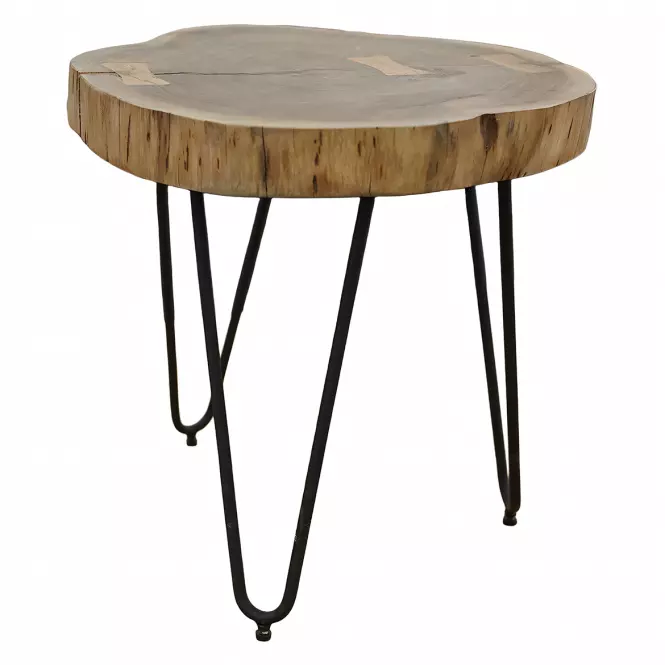 Stolik Olaf 2 9495 Naturalny/Czarny