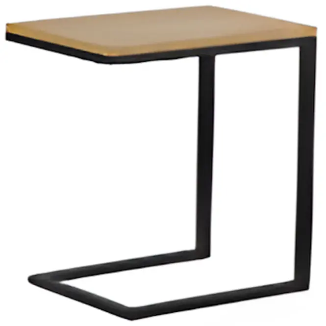 Stolik Vitus 10793 Dąb/Czarny