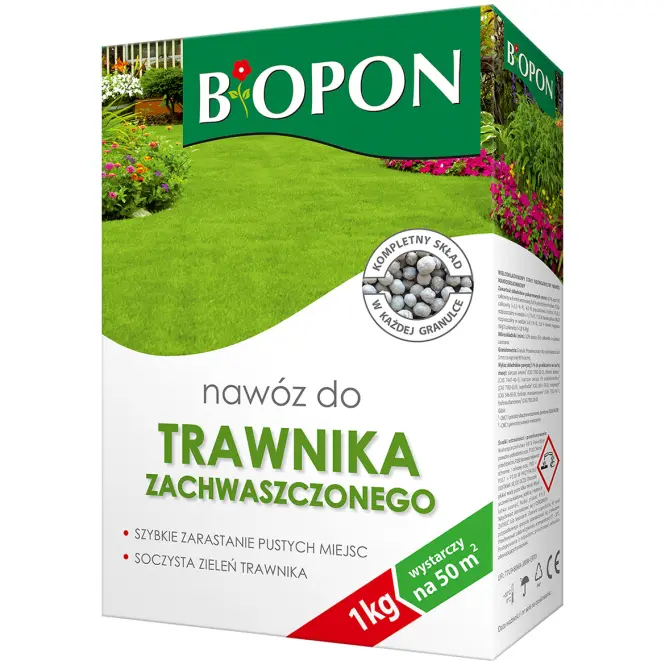 Biopon do trawnika zachwaszczonego 1kg